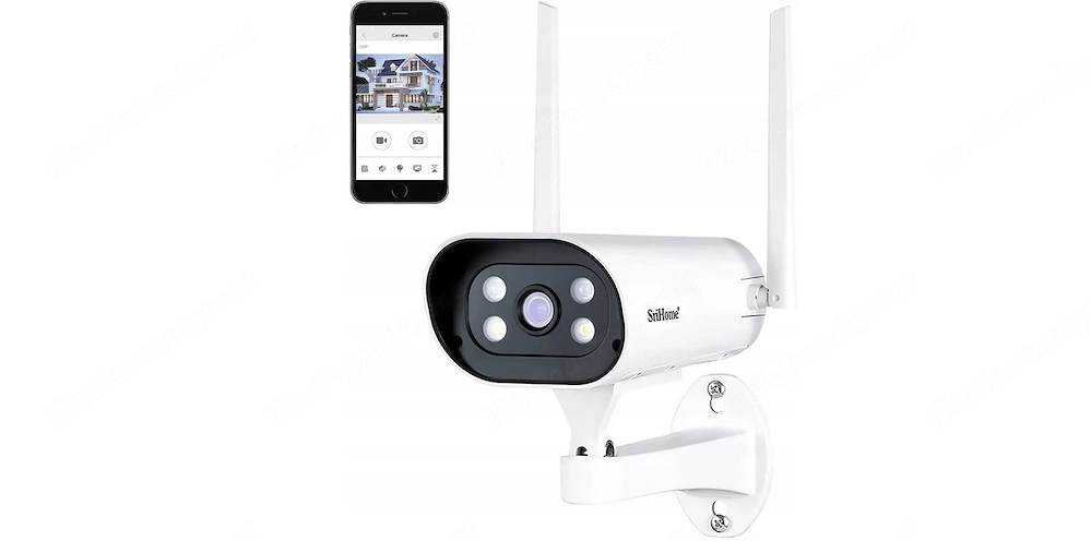 Artikel: 4MP IP Camera Night Vision Microphone 5G WIFI Android IOS Security Camera Hochwertiger Arti