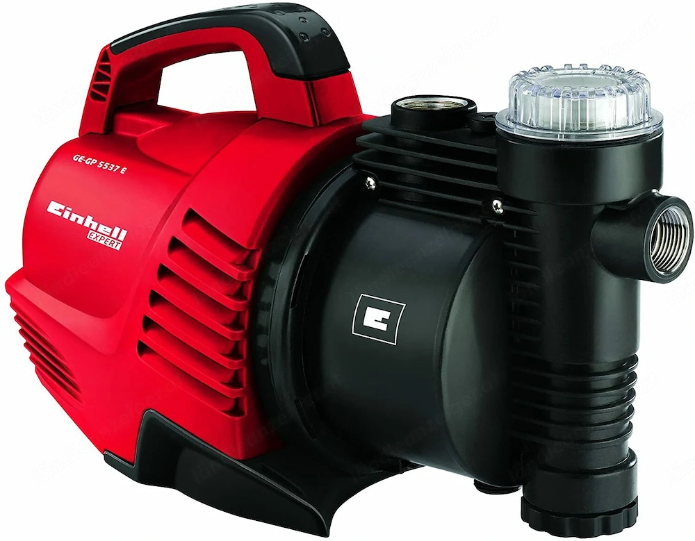 Artikel: Einhell garden pump GE-GP 5537 E (590 W, 3.8 bar pressure, 3750 L h delivery rate, pre-filt
