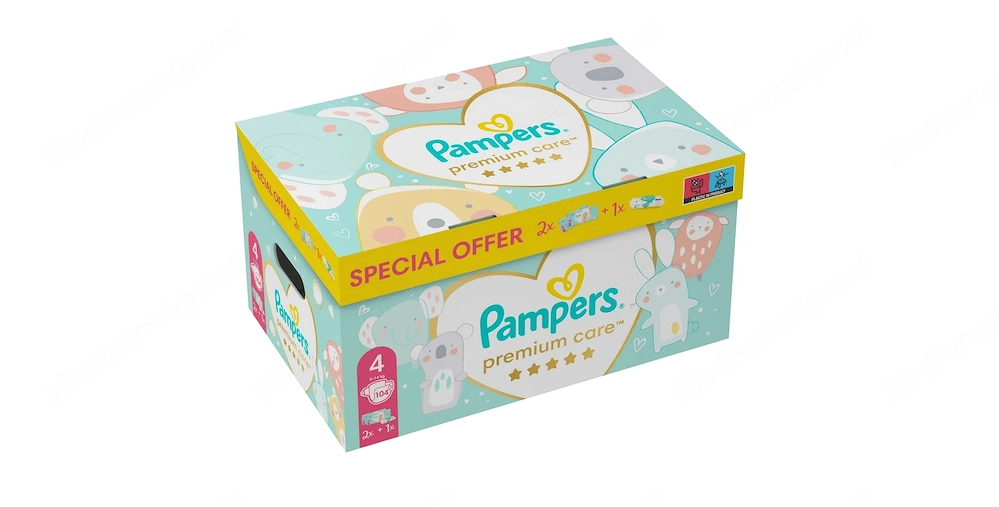 Artikel: Pampers Premium Care 4 Maxi 9-14 Kg 104 diapers + wet wipes Hochwertiger Artikel aus unsere