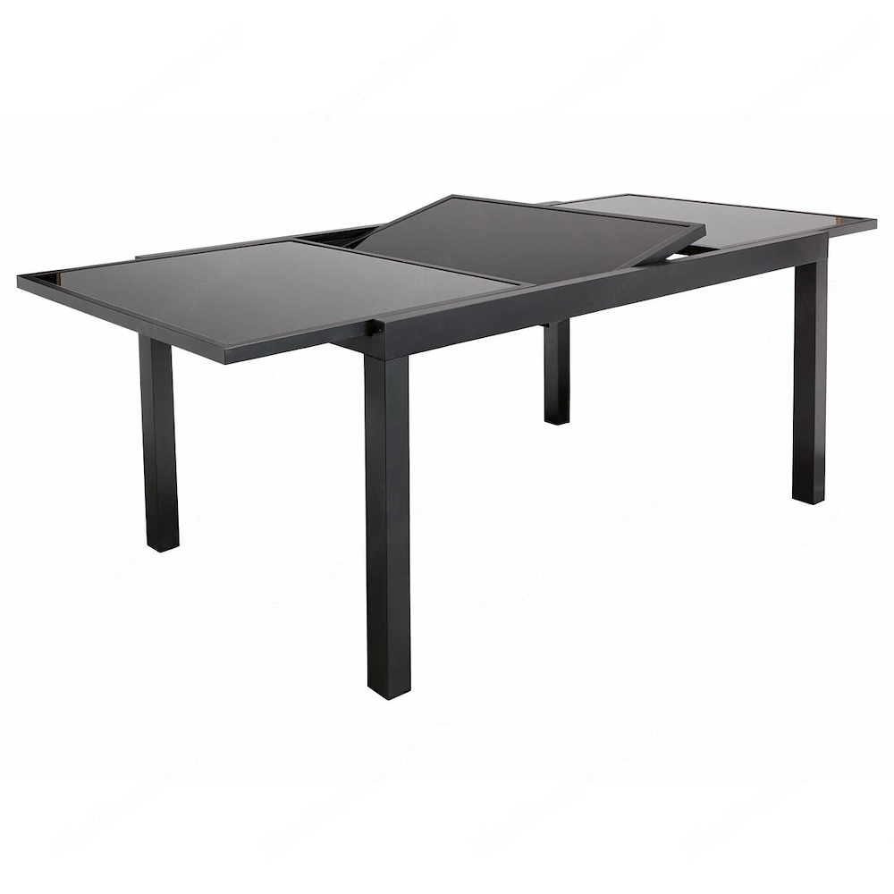 Artikel: Gartentisch Aluminium Schwarz ausziehbar Hochwertiger Artikel aus unserem Online-Shop