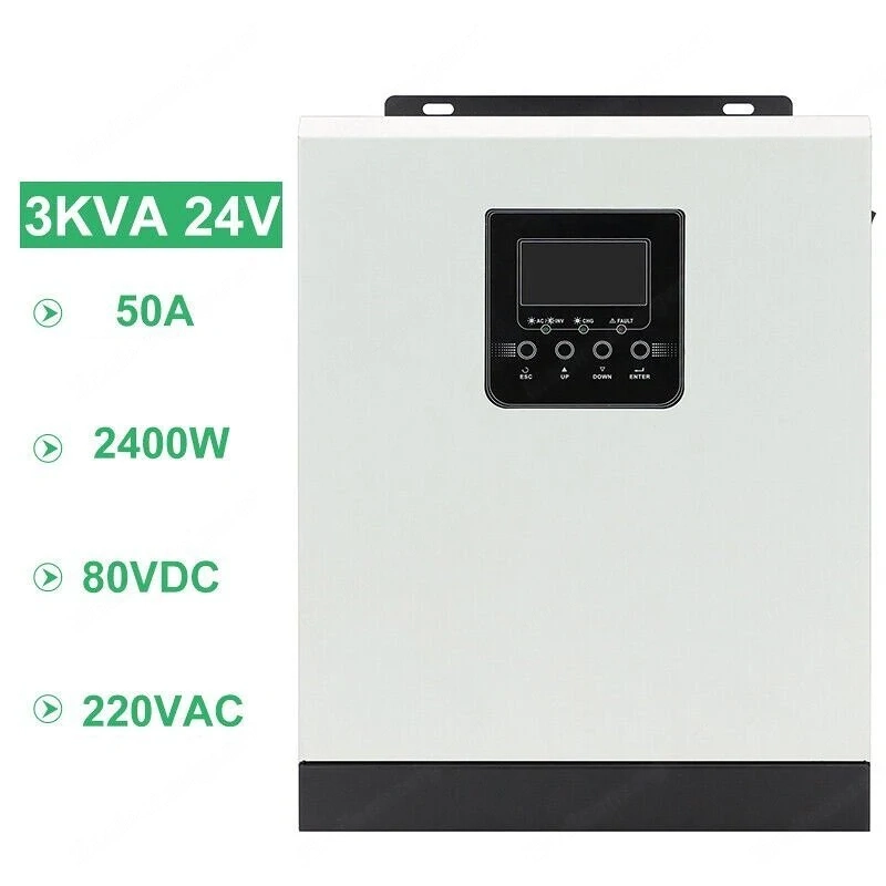 Artikel: Solar inverter pure sine 2400W 24V 50A Hochwertiger Artikel aus unserem Online-Shop