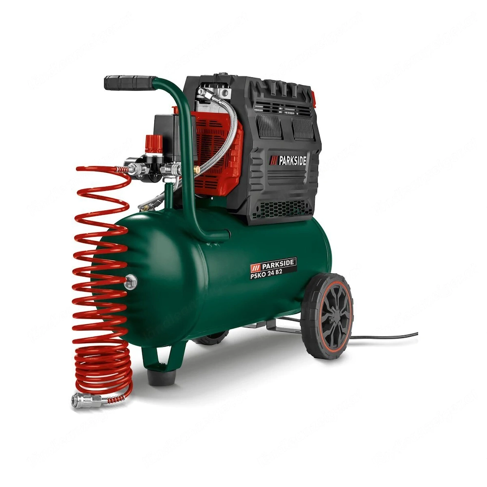 Artikel: PARKSIDE  Silent compressor  PSKO 24 B2 , 257 l min, up to 8 bar Hochwertiger Artikel aus u