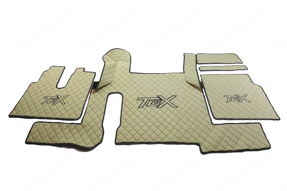 Handmade Fussmatten MAN TGX 2018 2020 Automatikgetriebe FARBWAHL und Stick
