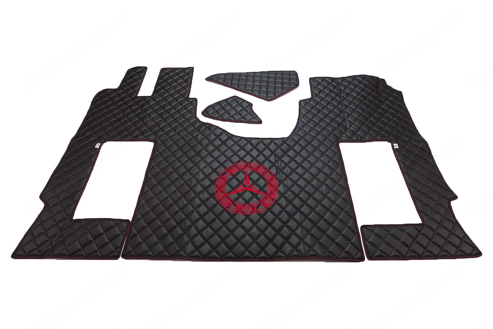 Artikel: special handmade mercedes actros mp4 mp5 quilted mats doormat - suspension passenger seat +