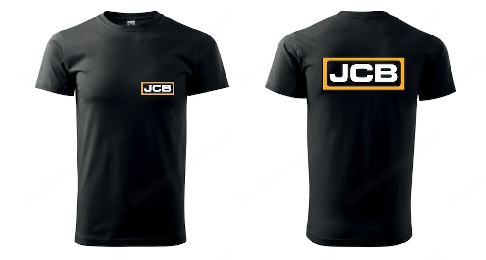 JCB PREMIUM T Shirt aus Baumwolle fuer Herren