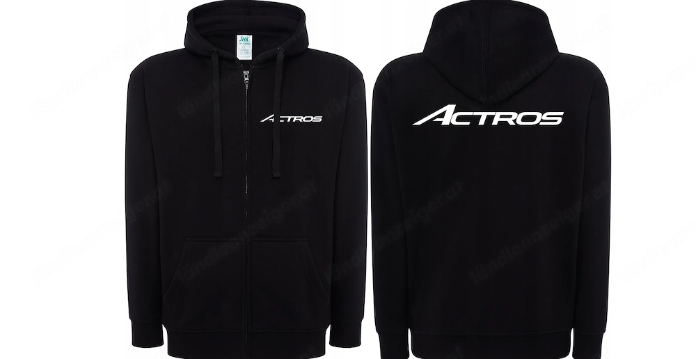 Mercedes Actros Jacke mit Kapuze Farbwahl Groessenwahl Sweatshirt