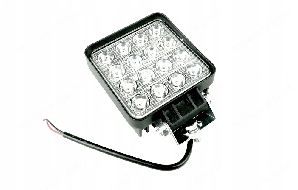 Artikel: 2x work light agricultural machinery truck LED lamp 16 x 3 W strong 48 W Hochwertiger Artik