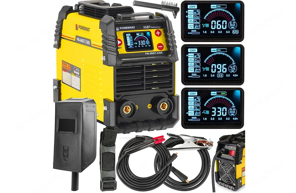 Artikel: Welding machine welding inverter electrode welding machine E-hand MMA TIG-Lift 330A Hochwer