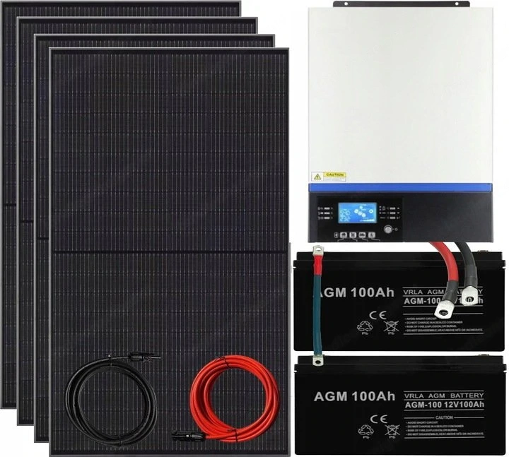 Artikel: Solar system complete solar package 6000W complete package 6 KW CONVERTER 230V Hochwertiger