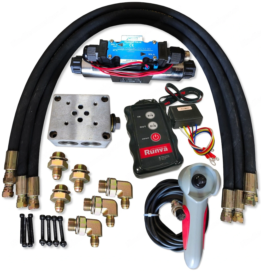 Artikel: Control set winch HYDRAULIC 12 V + radio REMOTE CONTROL kit Hochwertiger Artikel aus unsere