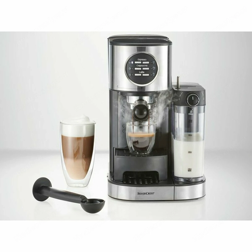 Artikel: SILVERCREST espresso machine milk frother KAT SEMM 1470 A1 Hochwertiger Artikel aus unserem