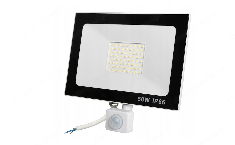 Flutlicht led halogenlampe 50w mit bewegungssensor