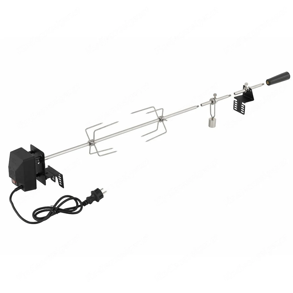 Artikel: tepro universal barbecue skewer, stainless steel, motor-operated Hochwertiger Artikel aus u
