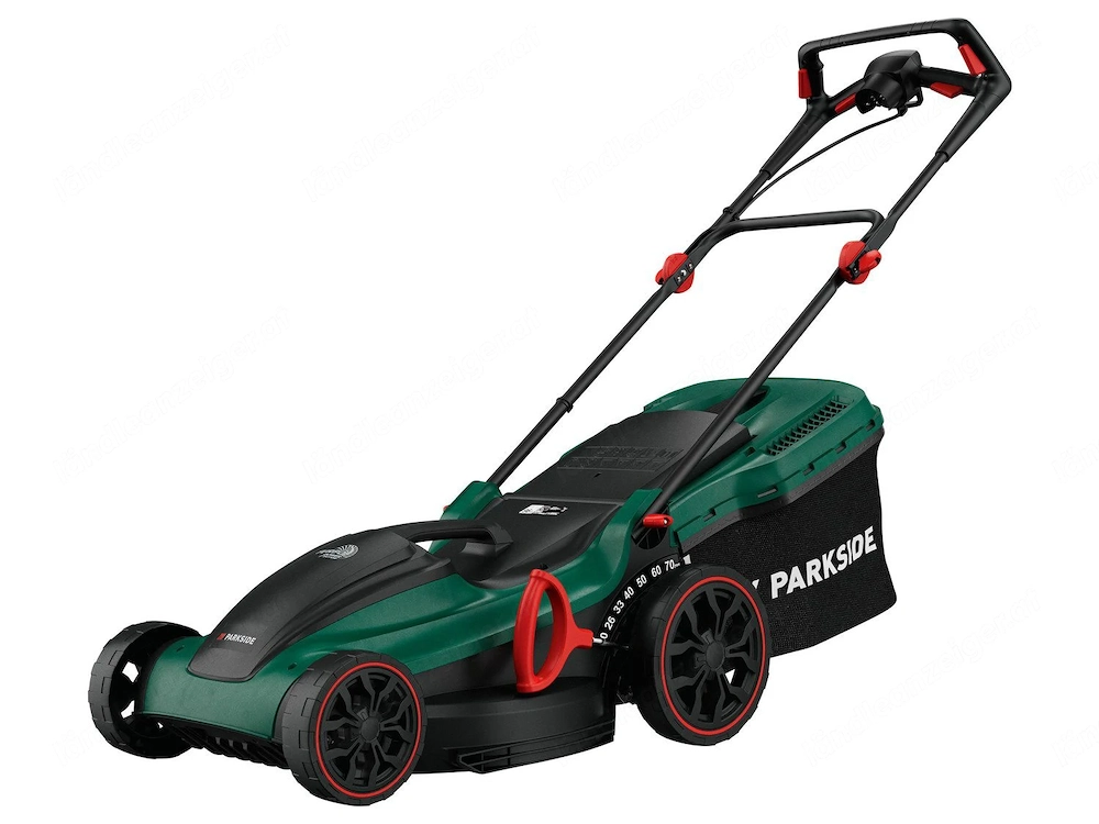 1800 W Turbo-Power-Motor mit hoher Durchzugskraft Zentrale 7-stufige Schnitth henverstellung (ca