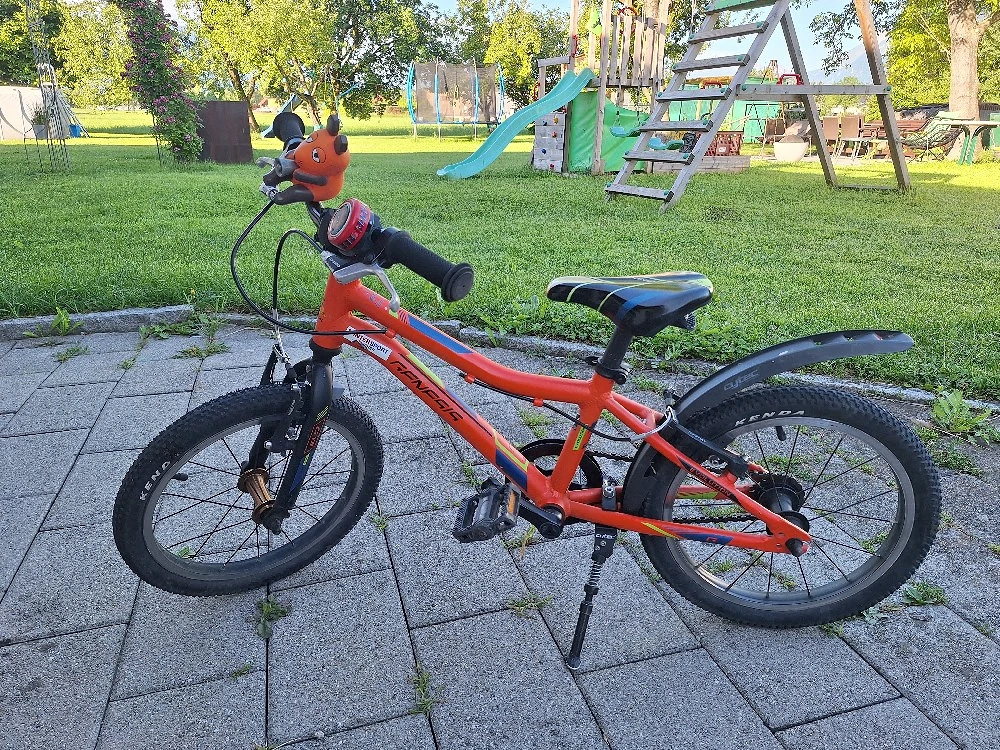 Kinderbike Fahrrad orange