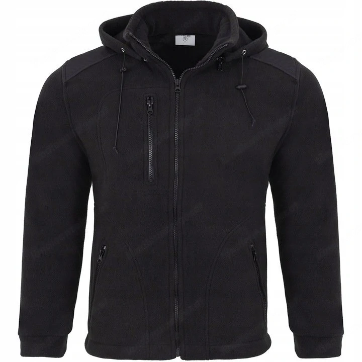 Premium Edition Dicke Fleece Arbeitsjacke mit Kapuze FARBWAHL