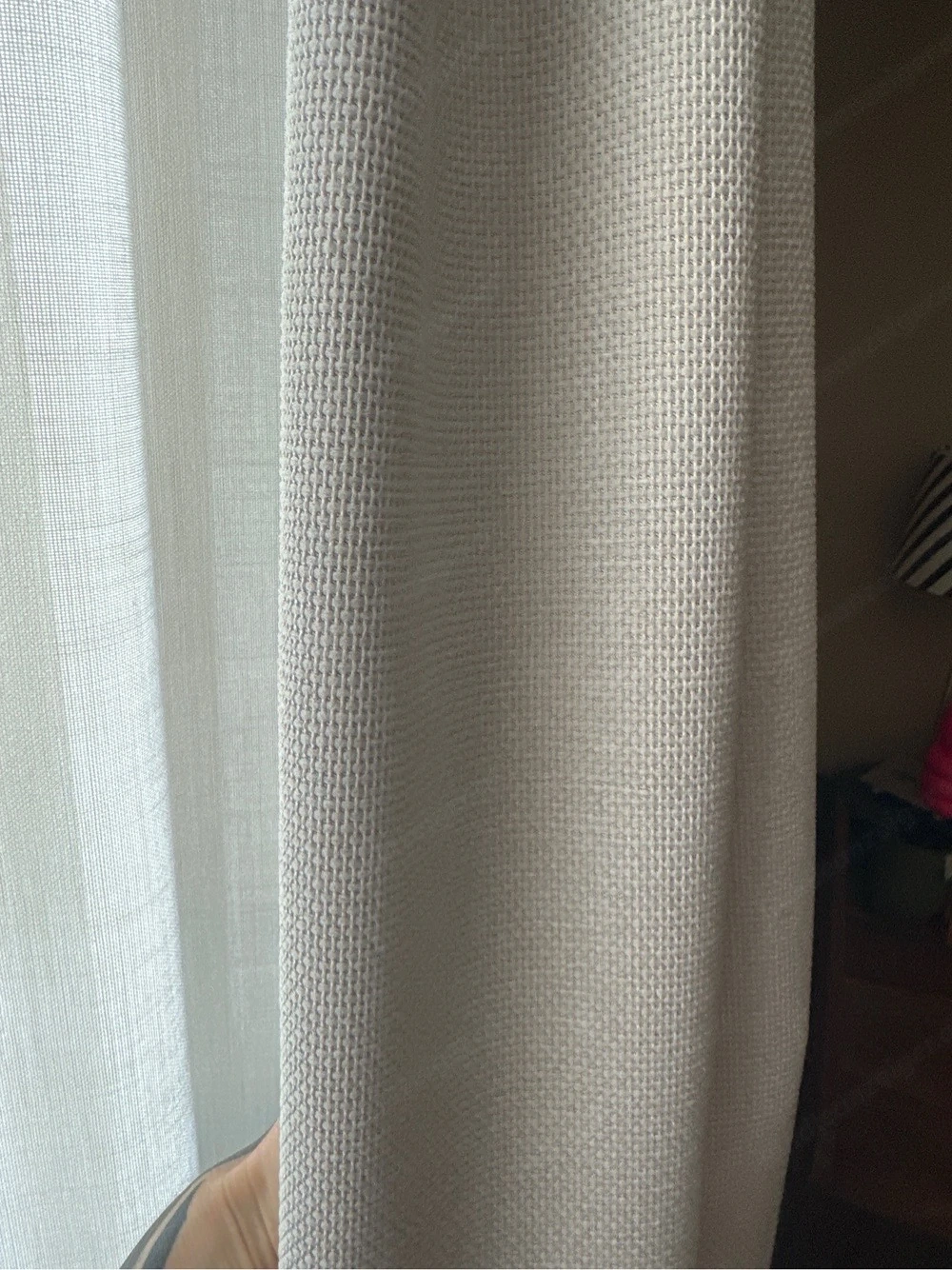 Maßvorhänge von Wohndekor Teuber   Wohnzimmer & Küche   Beige Creme (Top Zustand)