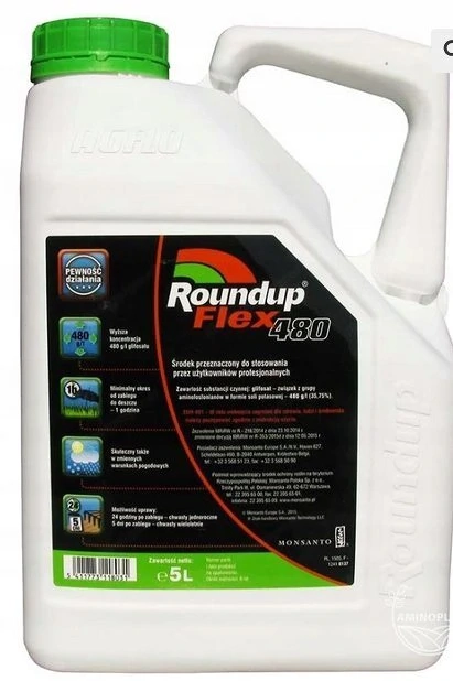 Artikel: ROUNDUP FLEX 480 Premium 5 liters Hochwertiger Artikel aus unserem Online-Shop