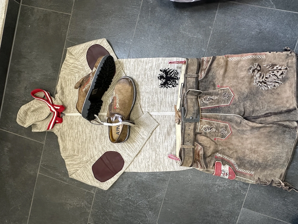 Lederhose Trachtenset