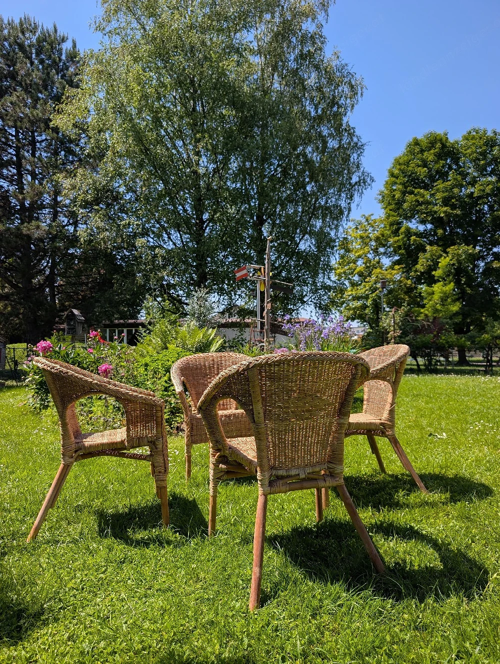 Korbsessel Outdoor 
