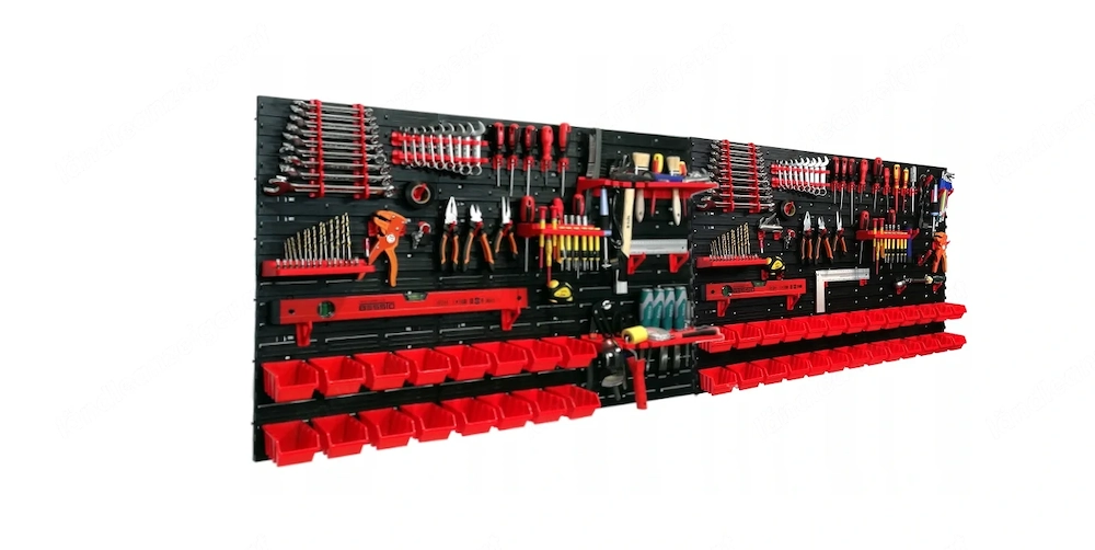 Artikel: Werkstattregal Werkzeugwand Garage 240x80 cm komplett Set Hochwertiger Artikel aus unserem 