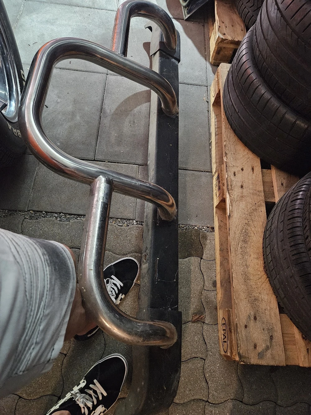 Jeep Wrangler Stossstange