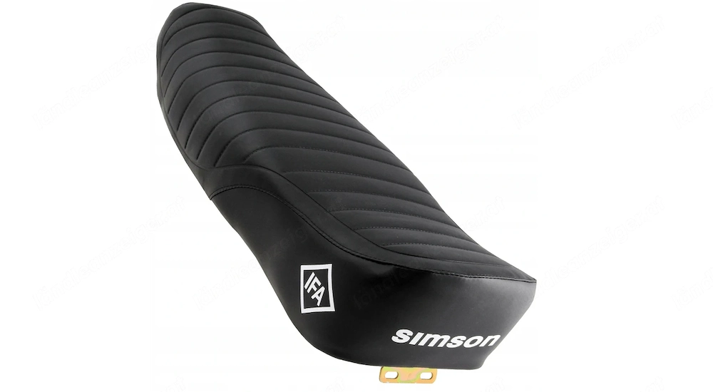 Artikel: Simson S51 Enduro seat leather high-quality workmanship saddler Hochwertiger Artikel aus un