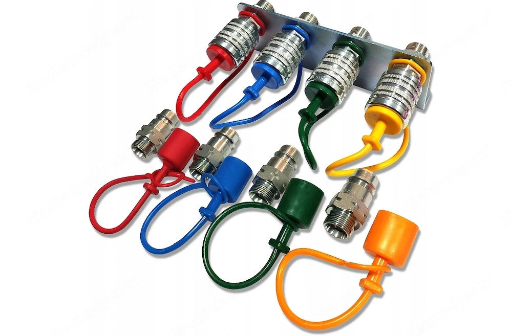 Artikel: plate set + 4x euro m22 quick coupling set hydraulic panel hochwertiger artikel aus unserem