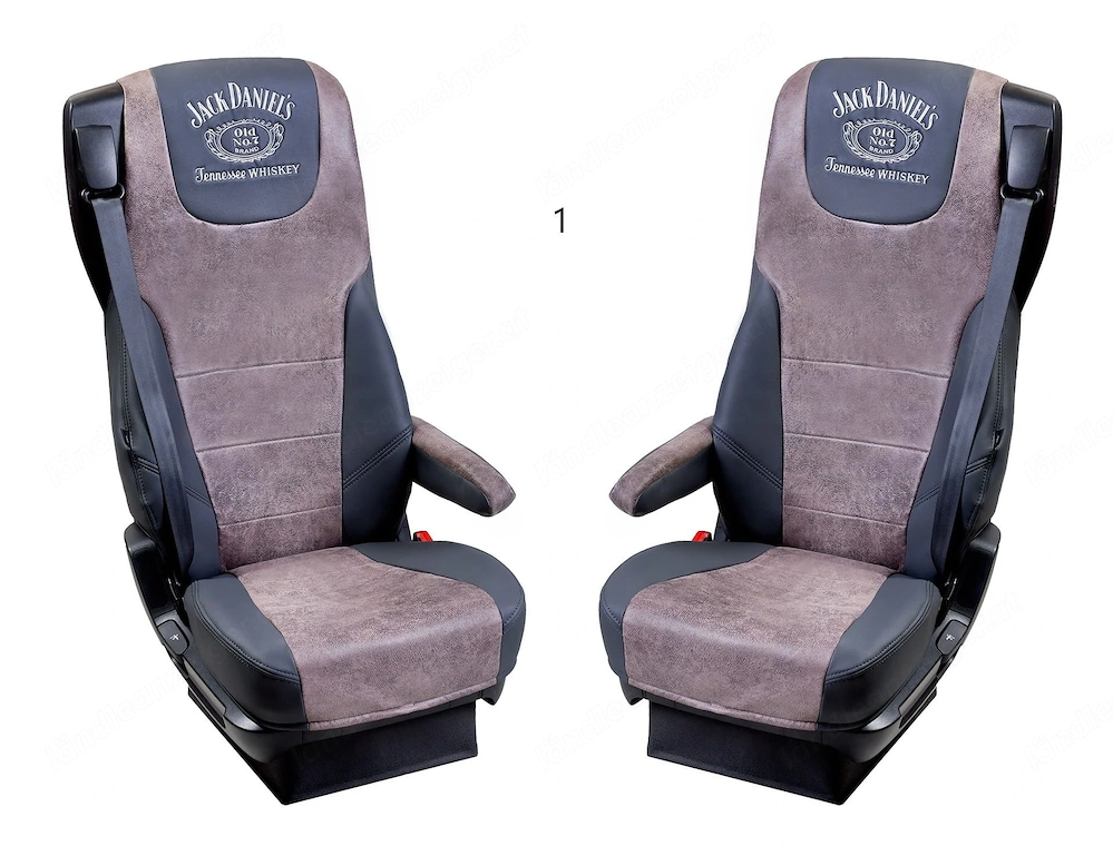 Artikel: Design Jack Daniels Edition HANDMADE DAF XF 105 FROM 2012 DAF 106 airline seats seat covers