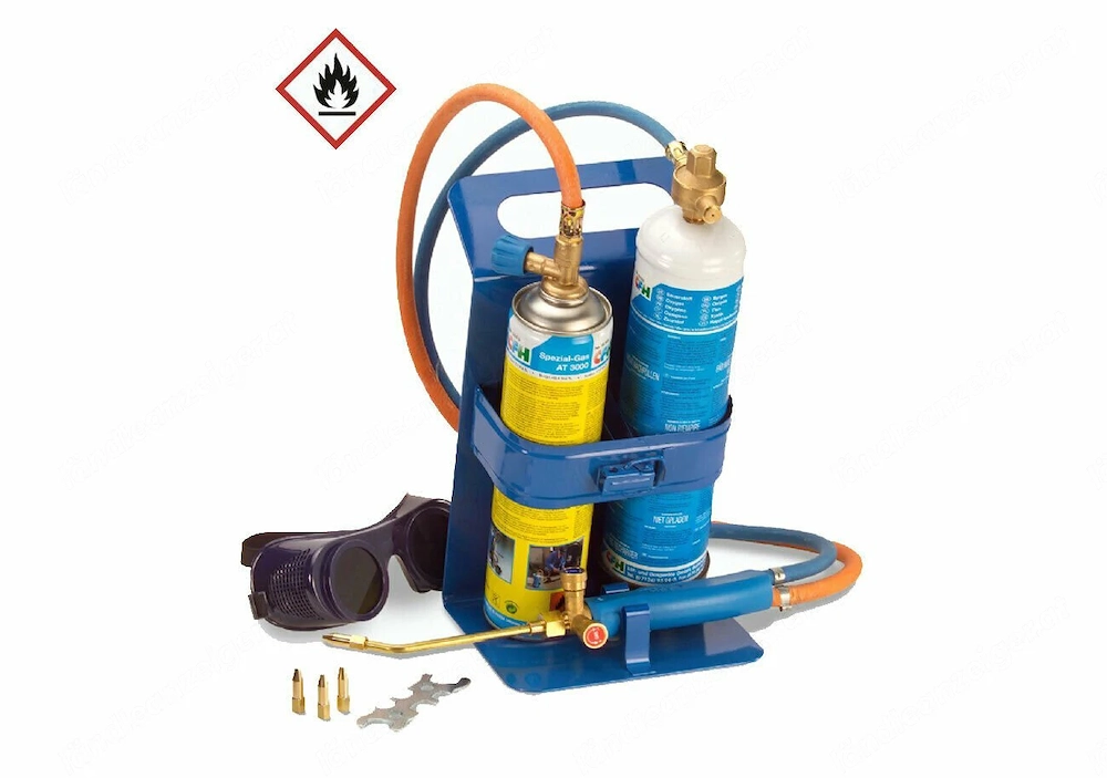 Artikel: Set of oxyfuel welding machine, brazing machine, welding, soldering, burning Hochwertiger A
