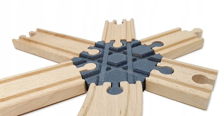 Artikel: Wooden Railway Bigjigs Brio Ikea Railway Connector Set - Track Connection Hochwertiger Arti