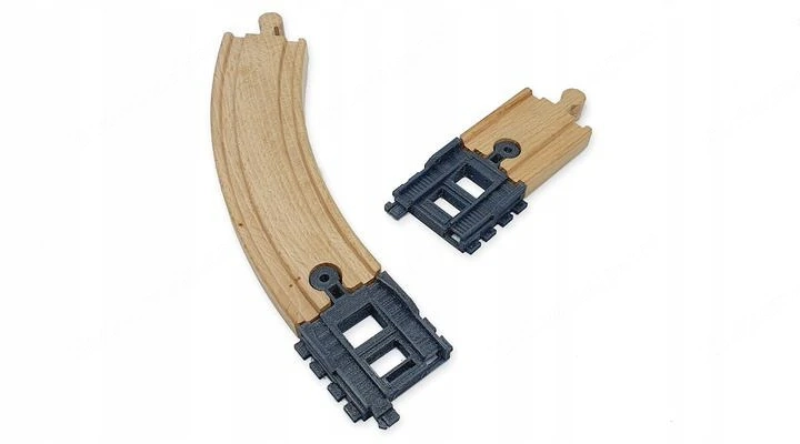 Artikel: Wooden Railway Bigjigs Brio Ikea Railway Connector Set - Track Connection Hochwertiger Arti