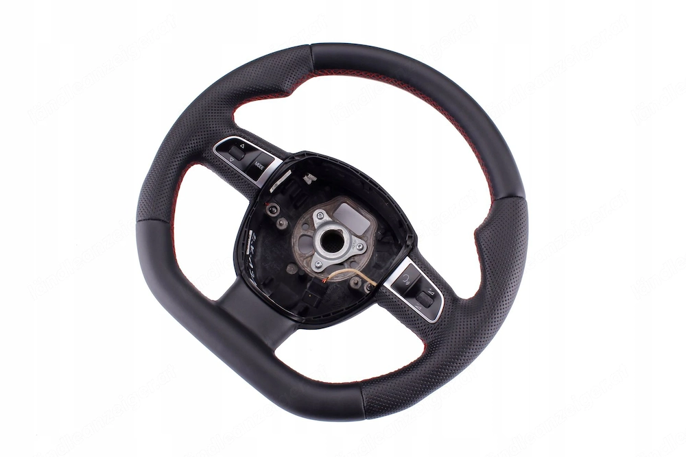 Artikel: Sports steering wheel 3 spoke steering wheel Audi A4 B8 2007- 2011 TUNING NEW LEATHER Handm