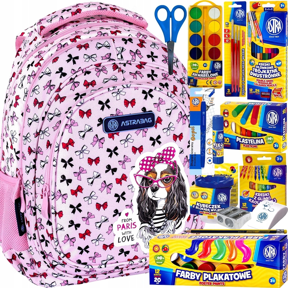 Artikel: Dog school bag backpack knapsack school bag XXL starter set Hochwertiger Artikel aus unsere