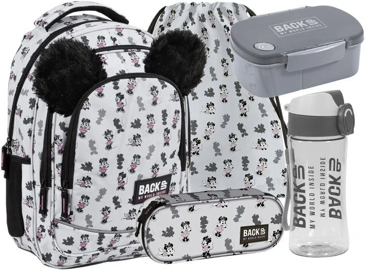 Artikel: School bag backpack knapsack school bag XXl set 5 in 1 MINNIE MOUSE Hochwertiger Artikel au