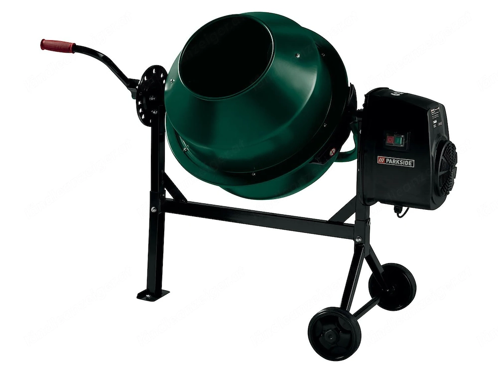 Artikel: PARKSIDE concrete mixer  PCM 62 A1 , 220 W, 62 l Hochwertiger Artikel aus unserem Online-Sh
