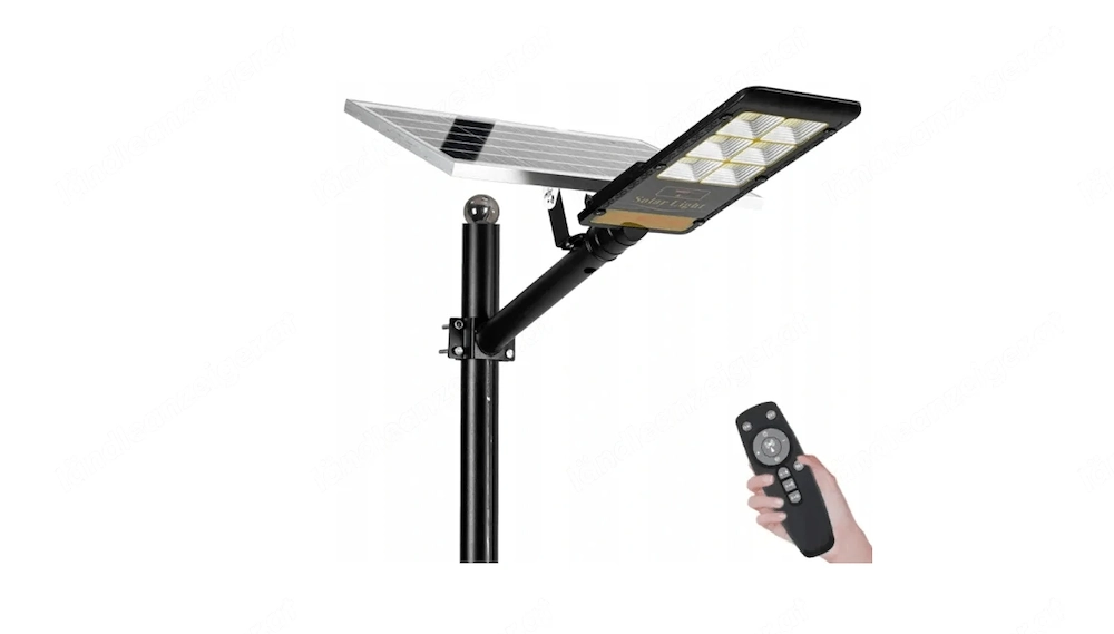 Artikel: STREET LIGHT lamp 800W SOLAR LAMP + PANEL + REMOTE CONTROL Hochwertiger Artikel aus unserem