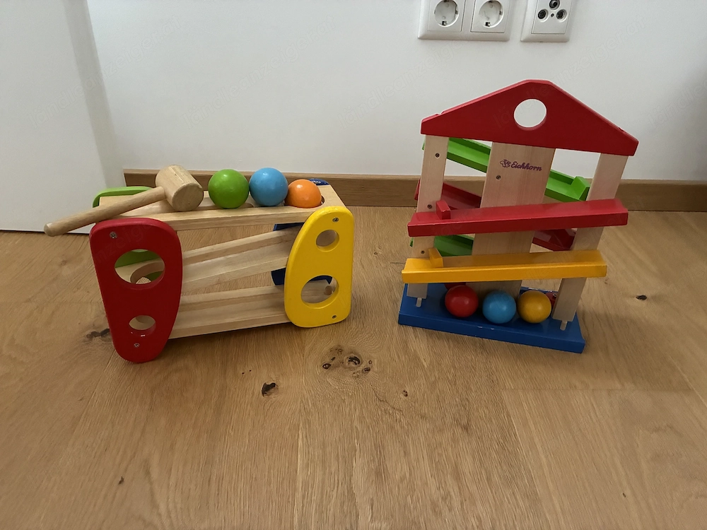 Kugelbahnen aus Holz