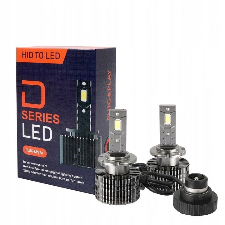 Artikel: Conversion kit from Xenon D2S burner to LED Premium Light Plug & Play Hochwertiger Artikel 