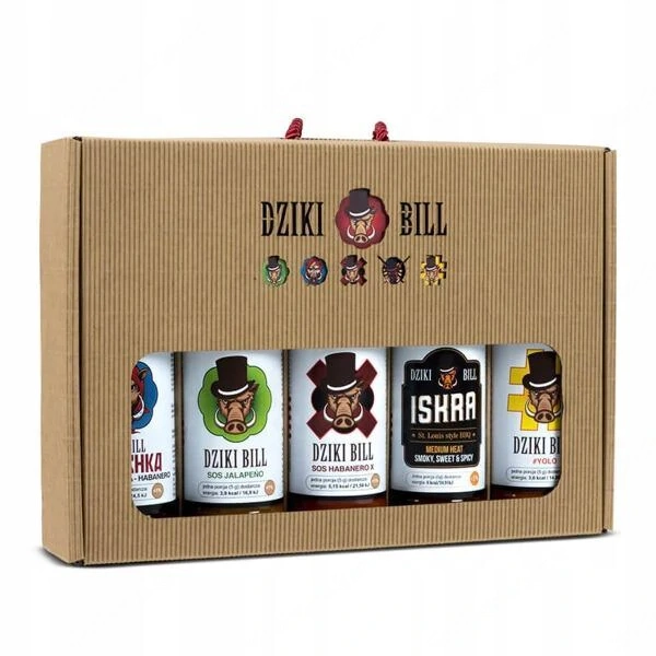 Artikel: Grill BBQ Premium Barbecue Sauce Set Marinade Barbecue DIP 5x200ml Hochwertiger Artikel aus