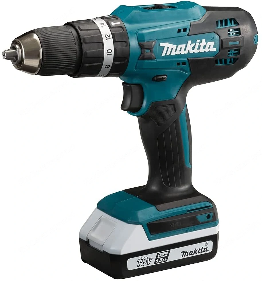 Artikel: Makita HP488DWE Schlagbohrschrauber 2 Akkus 18 V 1 5 Ah Li Ion Koffer Hochwertiger Artikel 