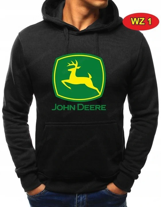 Artikel: John Deere PREMIUM pullover hoodie hooded sweatshirt jumper men's COLOR CHOICE choice of mo