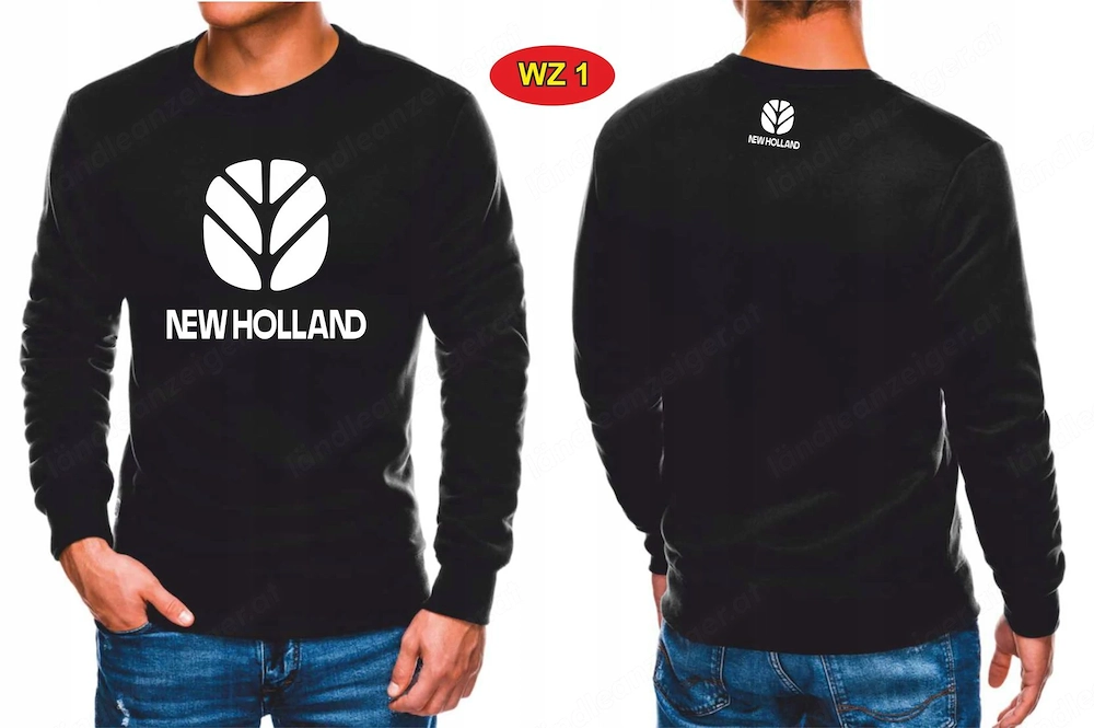 Artikel: NEW HOLLAND PREMIUM Pullover Hoodie Sweatshirt Pulli Herren Groessenwahl Motivwahl Hochwert