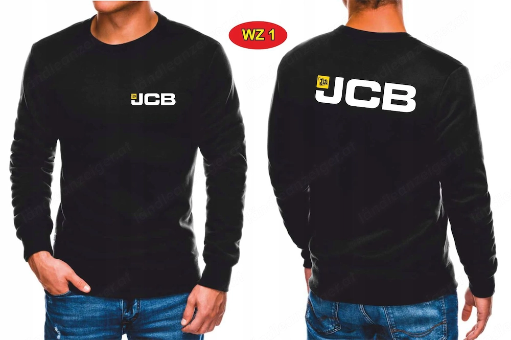 Artikel: JCB PREMIUM Pullover Sweatshirt Jumper Men's Choice of Sizes Choice of Motif Hochwertiger A
