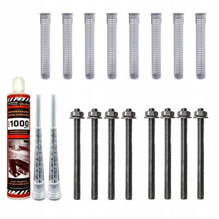 Artikel: Injection mortar composite mortar dowel chemistry heavy duty assortment set M10 Hochwertige