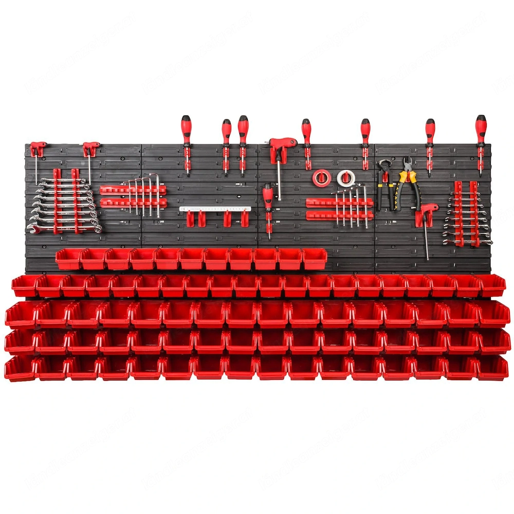 BESTSELLER Werkzeugwand Set Werkzeughaltern mit Lochwand Lagersystem Warkzeuglochwand Wandregal Werk