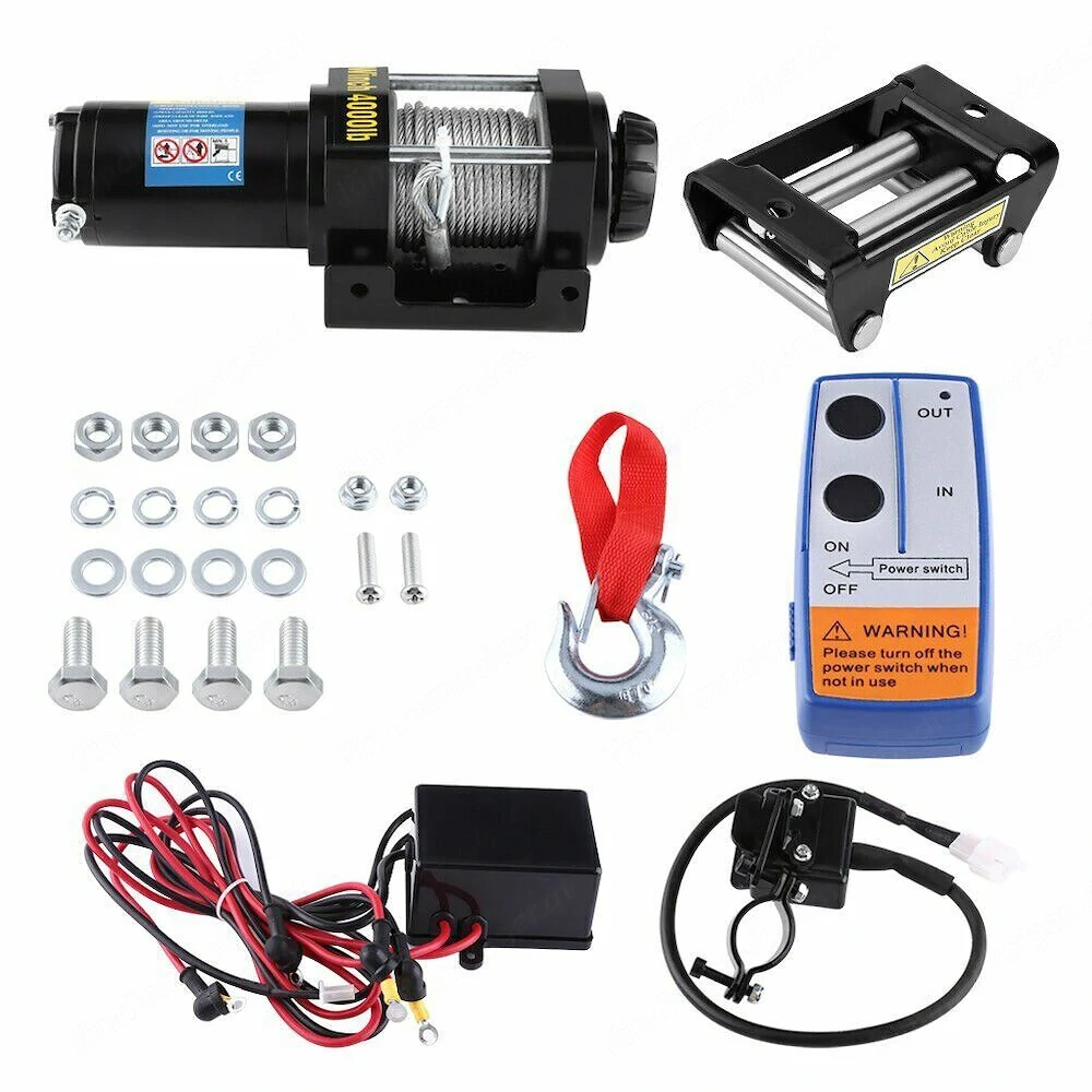 Artikel: Electric Winch XXXL Starter Kit Trailer Truck Car SUV 12V Radio Remote Control Hochwertiger