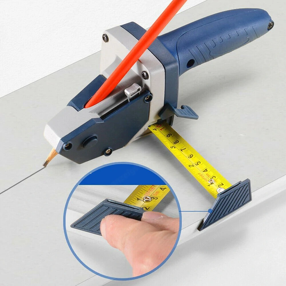 BESTSELLER Trockenbauschneider mit Massband Bleistift All in One