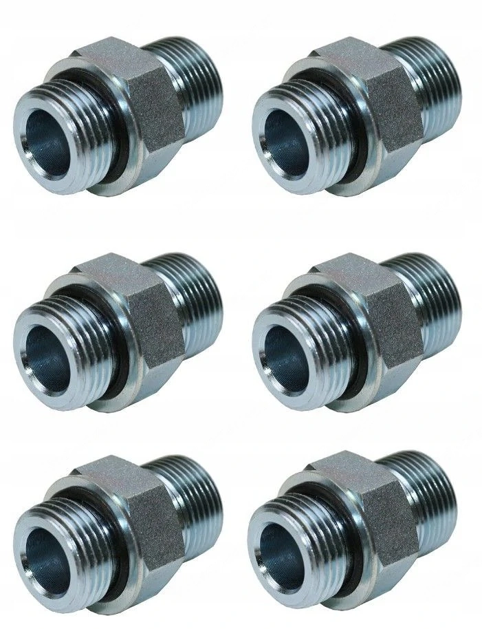 Artikel: 6x Anschluss HYDRAULIKVERTEILER 2 ABSCHNITTE 40L Hochwertiger Artikel aus unserem Online-Sh