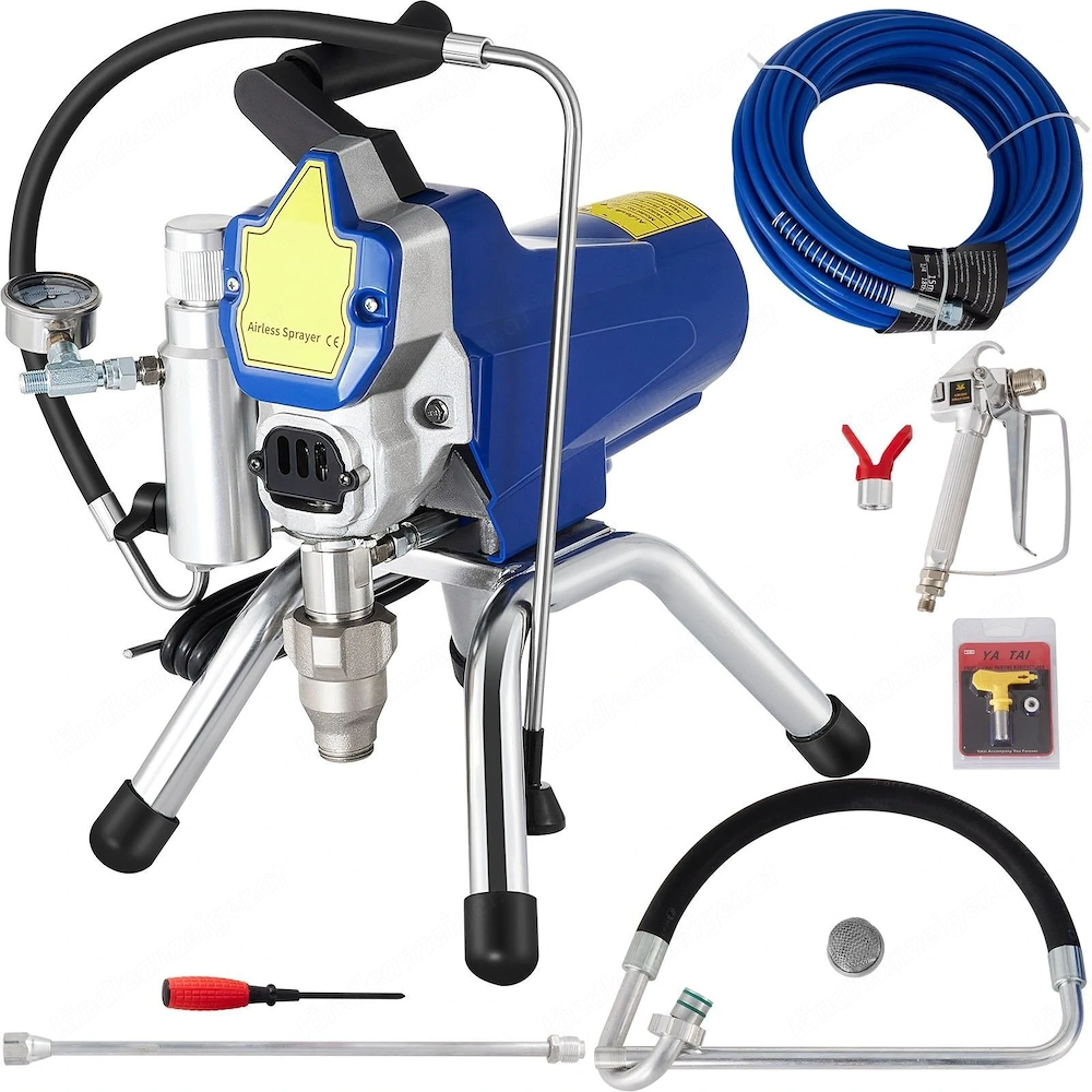 Artikel: Industrial Airless Paint Sprayer Spray Painting Machine 220V 2000W Spray Gun Wall Painting 